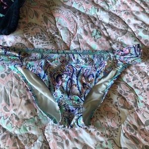 Victoria’s Secret Floral Bathing Suit Bottoms